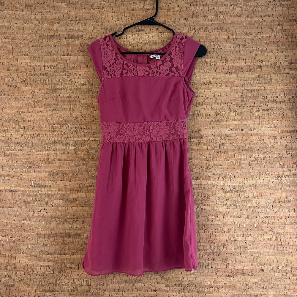 American Eagle Outfitters Lace Accent Summer Dress